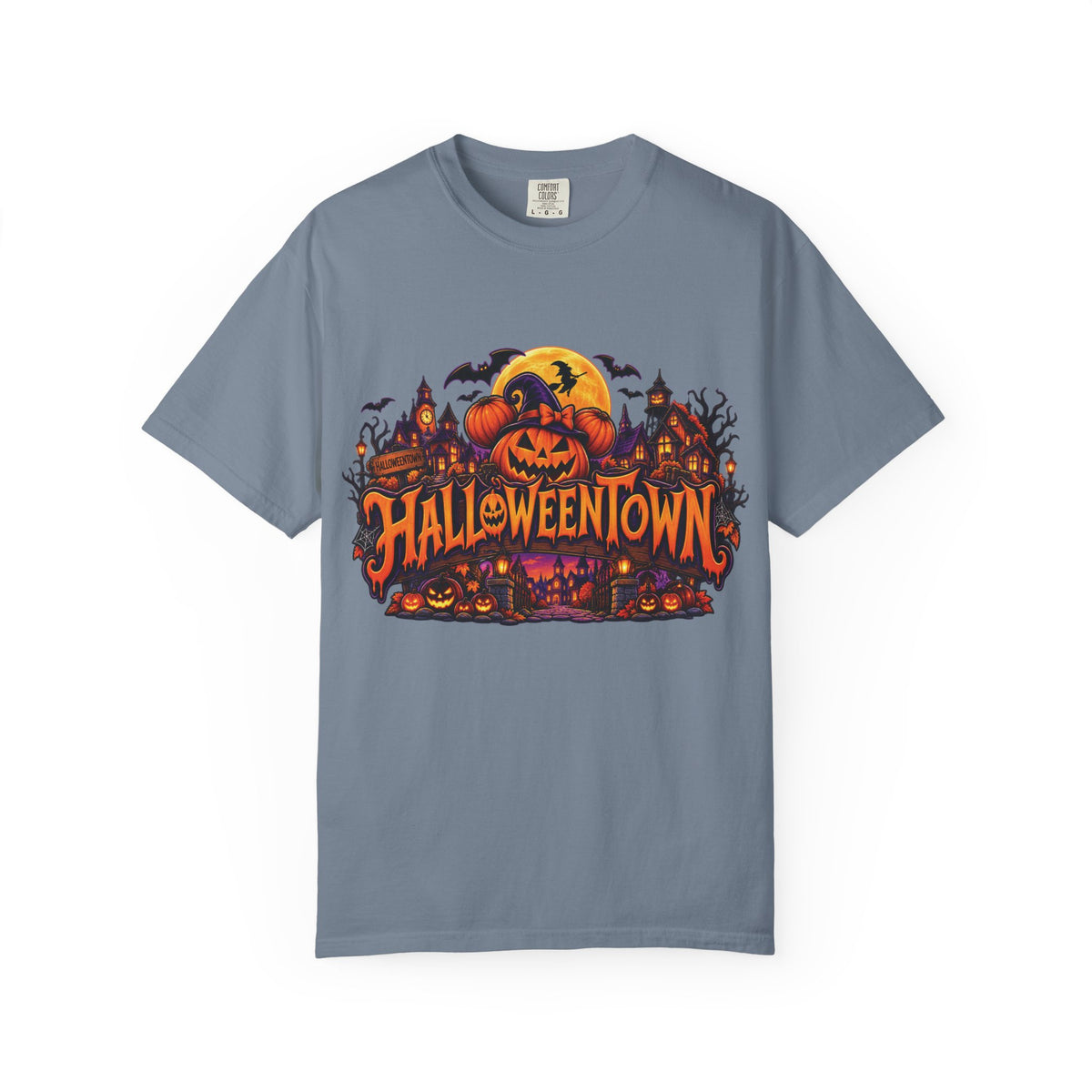 Halloweentown Halloween T-Shirt — Spooky Pumpkin Haunted Village Tee