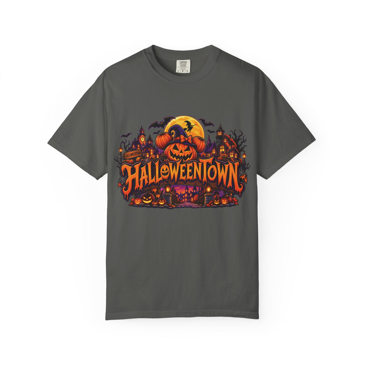 Halloweentown Halloween T-Shirt — Spooky Pumpkin Haunted Village Tee