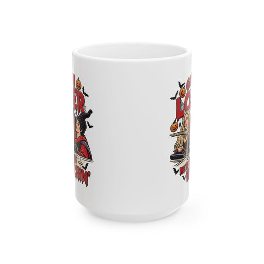Halloween Horror Ceramic Mug – 'Loser' Haunted Characters 11oz/15oz