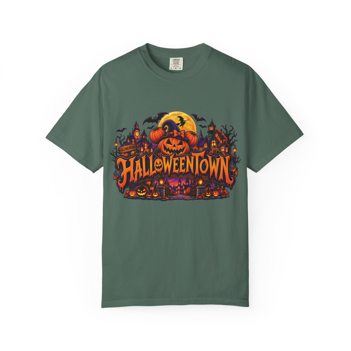 Halloweentown Halloween T-Shirt — Spooky Pumpkin Haunted Village Tee