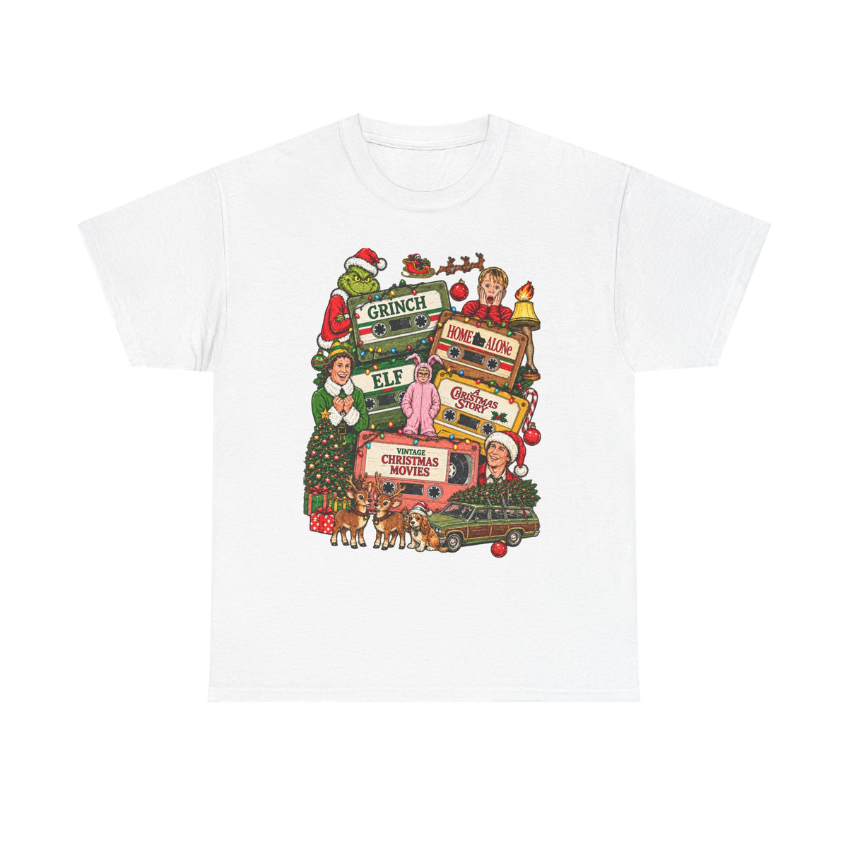 Christmas Movie Mashup Tee