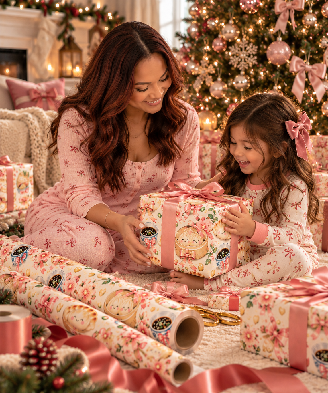 Gift Wrapping Paper Rolls, 1pc