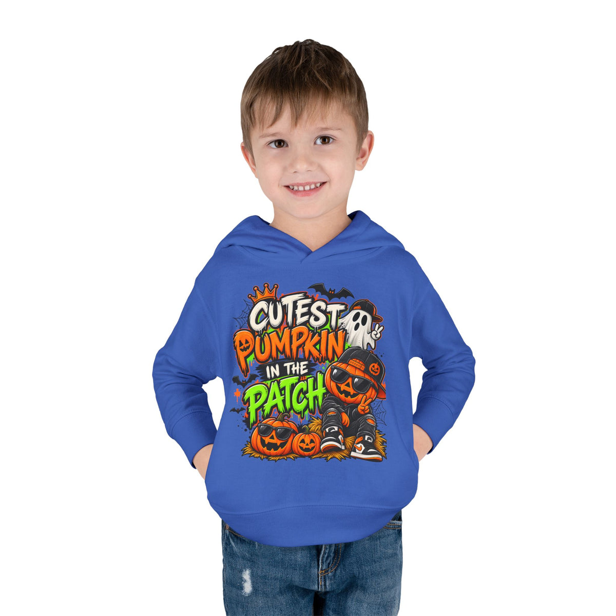 Toddler Hoodie — "Cutest Pumpkin in the Patch" Halloween Pullover