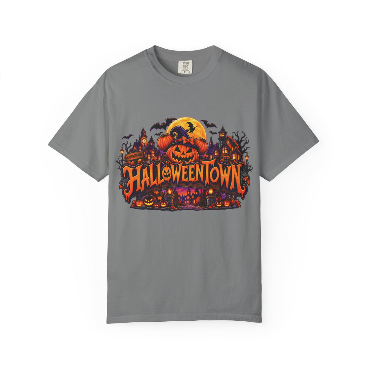 Halloweentown Halloween T-Shirt — Spooky Pumpkin Haunted Village Tee